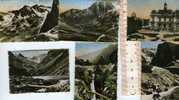 64 .  CARNET  MINIATURE  DE 24  PHOTOS  EN COULEUR .  LES PYRENEES .TARBES .  LOURDES . COL DU TOURMALET . PAU . - Aragnouet