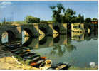 Carte Postale  Mantes-Limay  Le Vieux Pont Sur La Seine - Limay