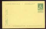 Belg. 1913 - Lion Debout 5 C. (type Cob N° 110) - Carte Neuve - Cartes Postales 1909-1934