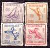 PGL - JEUX OLYMPIQUES 1960 CUBA Yv N°532/33+AERIENNE ** - Sommer 1960: Rom