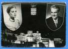 CPSM .Couple Prancier De Monaco - Miss Grace Kelly - Rainier III - Palazzo Dei Principi