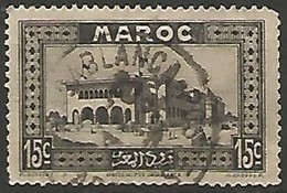 MAROC N° 133 OBLITERE - Usados