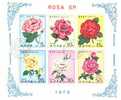 Kleinbogen Gestempelt / Miniature Sheet Used (B528) ## - Rosas