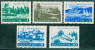 + 2118 Bulgaria 1970 Hotels Boats ** MNH /MOUNTAIN SAILBOAT HOTELS / Ferienorte - Other (Sea)