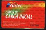 Airtel ACR-003. Cupon De Recarga Inicial 1/01/2000. Reverso 907 - Airtel