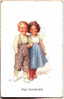 074099 / Austrian Art Karl Feiertag  - Children's ENGE FREUNDSCHAFT Pc BKWI  393-5 - Feiertag, Karl