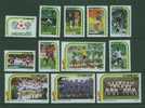 486N0012 Football 921 à 932 St Vincent 1986 Neuf ** Coupe Du Monde Mexico 86 - 1986 – Mexico