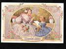 1916 Illustrator  KRAENZLE - EASTER  Gesegnete Ostern Trav AUSTRIA Series - 673 DEVITSCHER SCHUT VEREIN 1830 Pc 19095 - Kränzle