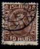 ICELAND   Scott   #  181   F-VF USED - Oblitérés