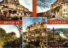 Beynac Et Cazenac - Multi-vues: Château, Village, Rocher, Dordogne - 1972 - Non Classés