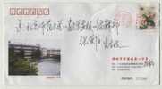 Basketball Stand,China 2003 Xintang Town High School Postal Stationery Envelope - Basketball