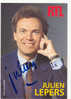 Julien LEPERS - Photo Dédicacée RTL (341) - Signed Photographs