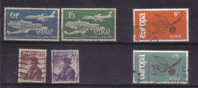 EIRE - 3 SERIE COMPLETE USATE:AIR LINGUS, O'CROHAN, EUROPA 1965 - Other & Unclassified