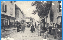 11) REPRODUCTION CPA Neuve 46 LIVERNON Rue De La Fromagerie - Livernon