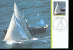 AUTRALIE Carte Maximum Num.yvert 977 SPORT VOILE AMERICA CUP - Maximumkaarten