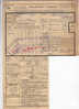 Lettre De Voiture Cachet De Gare ERMETON SUR BIERT No 2 1955 Vers AISEAU - Cachet Poids Reconnu  -- 4/985 - Other & Unclassified