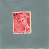 Francia -  N. 658  Used   (Unificato) 1944   Mercurio  30c  Rosso - 1938-42 Mercurio