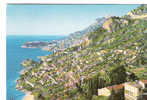 CP - ROQUEBRUNE CAP MARTIN - LES QUATRE CHEMINS AU FOND DE LA PRINCIPAUTE - - Roquebrune-Cap-Martin