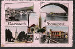 CPSM  26  SOUVENIR DE ROMANS  1952   Eglise  Pont - Romans Sur Isere