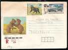 BULGARIE - 1987 - Ours - P.cov. Travel - Bears