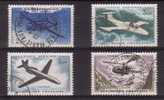 FRANCE USED YVERT PA 38/41 €4.00 - 1960-.... Usati