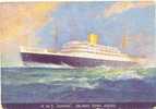 R.M.S.Andes.Dessin. - Steamers