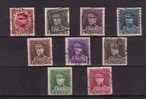 BELGIUM USED COB 317/24 €21.00 - 1931-1934 Quepis