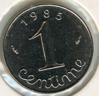 France 1 Centime 1985 Rare GAD 91 KM 928 20000 Exemplaires !!! Rare !!!! - 1 Centime