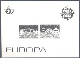 Belgie Belgique Cept 1992 OCBn° 2454-2455 Zwart-witvel Blanc-noir Europa ***  MNH Cote 20 € - 1992