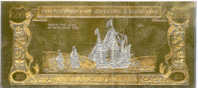 The World´s First Gold & Silver Banknotes - EASTON´S FLEET RAIDING ON NEWFOUNDLAND COAST - Autres & Non Classés