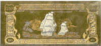 The World´s First Gold & Silver Banknotes - THE CHARLES VANE AND BUCK - Other & Unclassified