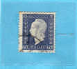 Francia - N. 686 Used   (Unificato) 1944-45 60c  Azzurro Grigio    - Marianna Di Dulac - 1944-45 Maríanne De Dulac