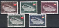 JO D´hiver D´Insbruck 1964 Paraguay Y 737 / 741 ** - Winter 1964: Innsbruck