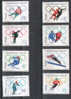 Timbres De Pologne De 1964 Des JO D'hiver D'Innsbruck Série Complète Y&T N° 1322/29 ** - Winter 1976: Innsbruck