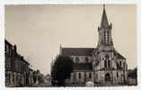 K1 - AILLANT-sur-THOLON - L'église Et La Route D'Auxerre (1956) - Aillant Sur Tholon