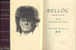 Herbert Van Thal : Belloc. A Biographical Anthology - Littéraire