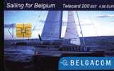 Belgium. Wind Sail Boat Ship - Barcos