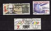 Tchécoslovaquie 1983-1984 N° Y.T. : 2566,2568 Et 2569 Obl. - Used Stamps