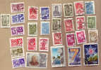 Lot 29 Timbres Divers - Plaatfouten & Curiosa