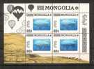 Mongolie YT 1979A : Dirigeable En Vol , Timbre Hologramme - Montgolfières