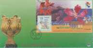 FDC ---- 2000 --- 2001 STAMP SHOW NO. 2 --- FLOWER  ---- LIMITED EDITION COVER --- GPO 1 --- - Sonstige & Ohne Zuordnung