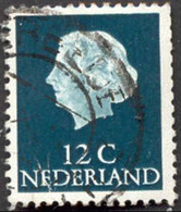 Pays : 384,02 (Pays-Bas : Juliana)  Yvert Et Tellier N° :   600 Aa (o)  Phosphorescent - Used Stamps