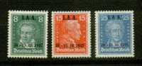 ALLEMAGNE Nº 398 A 400 ** - Unused Stamps