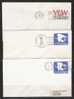 S341.-.U.S.A.  - 1969  TO  1974,  8 COVERS WITH SPACE CANCELS - INTERESTING LOT. - Covers & Documents