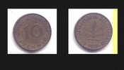 10 PHENNIG 1950 J - 10 Pfennig