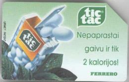 Lithuania. 1997. Ferrero Tic Tac - Lituania