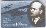 Lithuania. 1998. 100 Years Of A. Gustaiciui, Old Airplane - Litauen