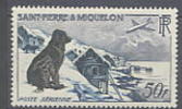 SAINT PIERRE ET MIQUELON P. A. N° 24 X Chien Et Paysage Trace De Charnière Sinon TB - Nuevos