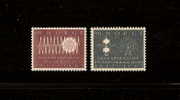 NORVEGIA - 1965 - 2 VALORI NUOVI S.T.L. - CENTENARIO DELLA U.I.T. - IN OTTIME CONDIZIONI - DC0463. - Unused Stamps