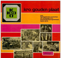 * LP * KRO GOUDEN PLAAT (tunes / Herkenningsmelodieën / Fragmenten) 1975 Ex!!! - Andere & Zonder Classificatie